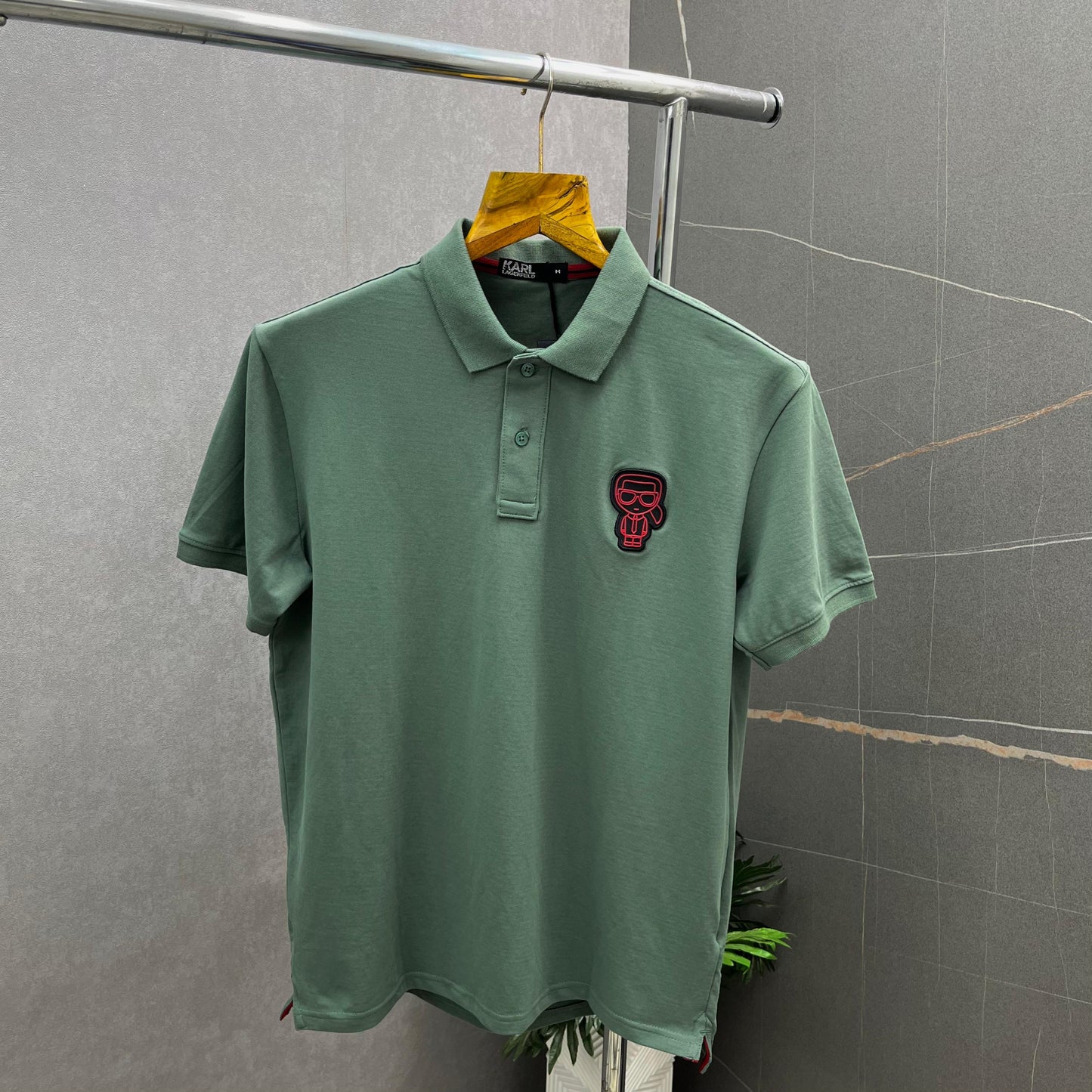 Krl Lagerfeld Polo Neck Tshirts