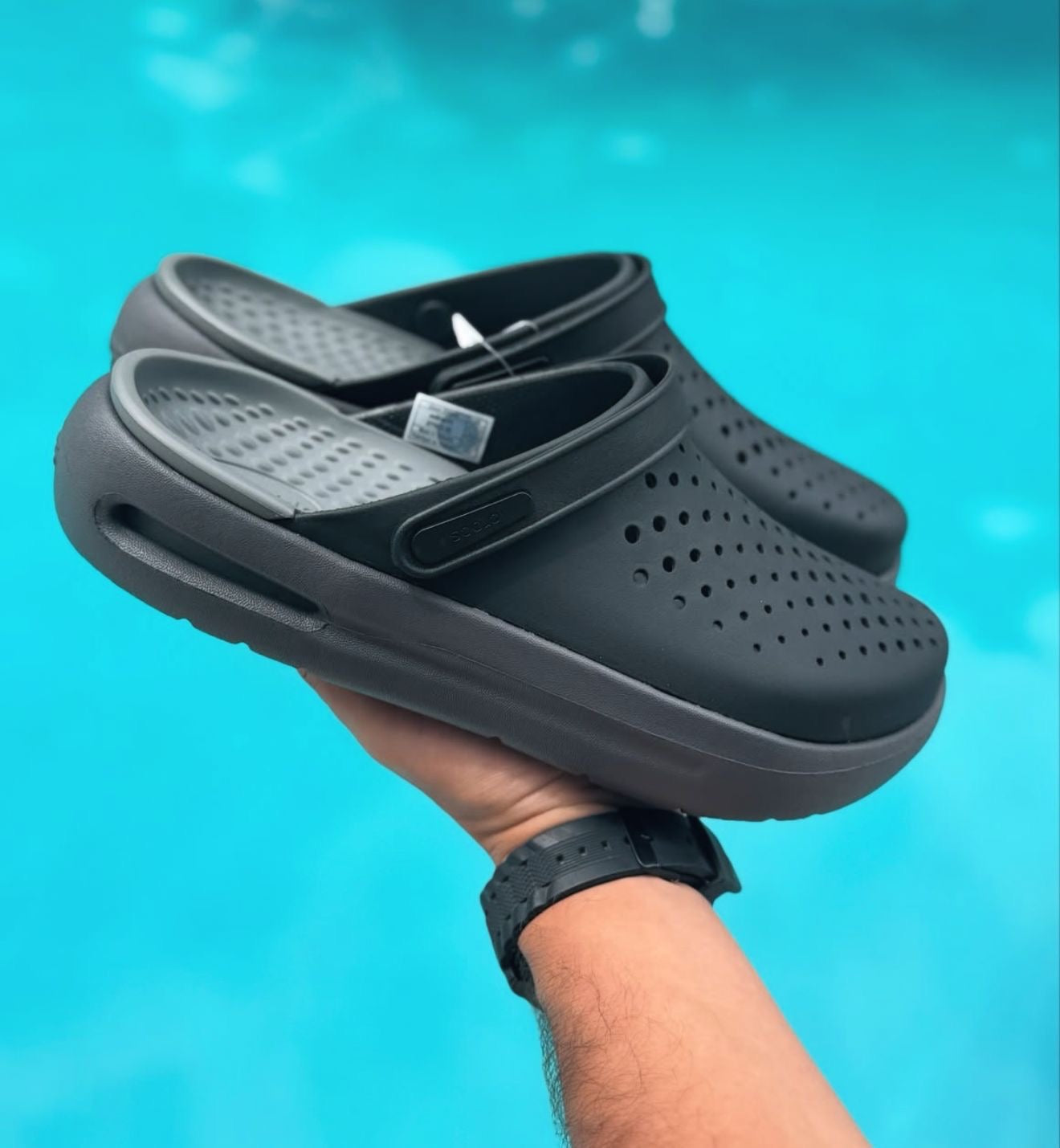 Crocs InMotion Clog Black Grey