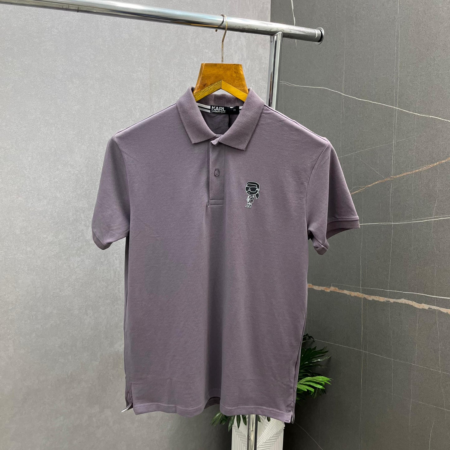 Krl Lagerfeld Polo Neck Tshirts