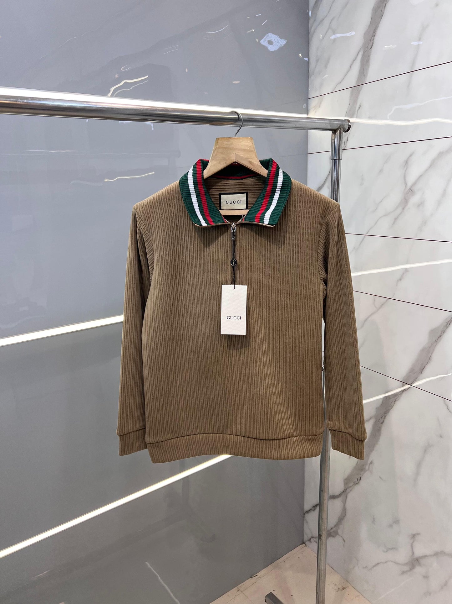 Gcci. Imported Half Zipper