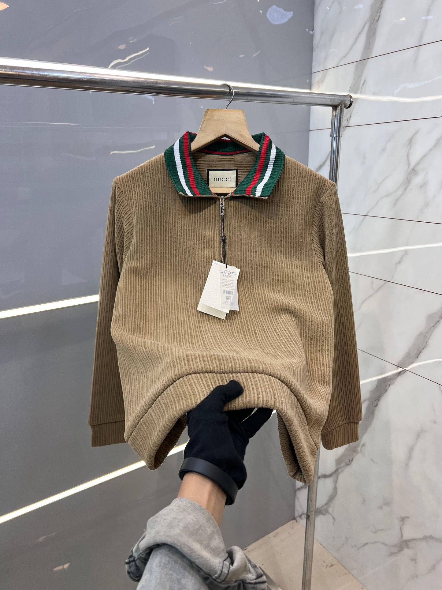 Gcci. Imported Half Zipper