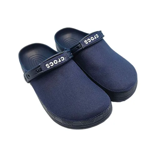 Classic Crafted Navy Blue Casual Wear Clogs
