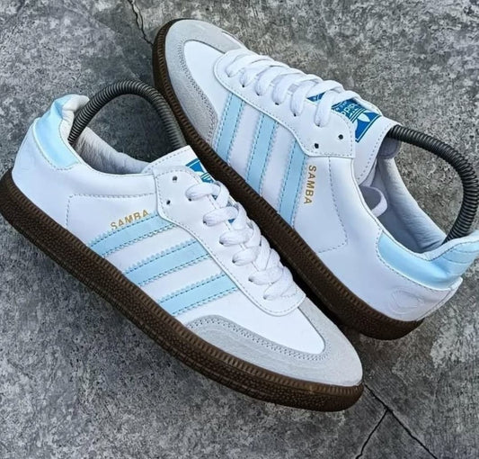 ADI. Samba Sky Blue Leather
