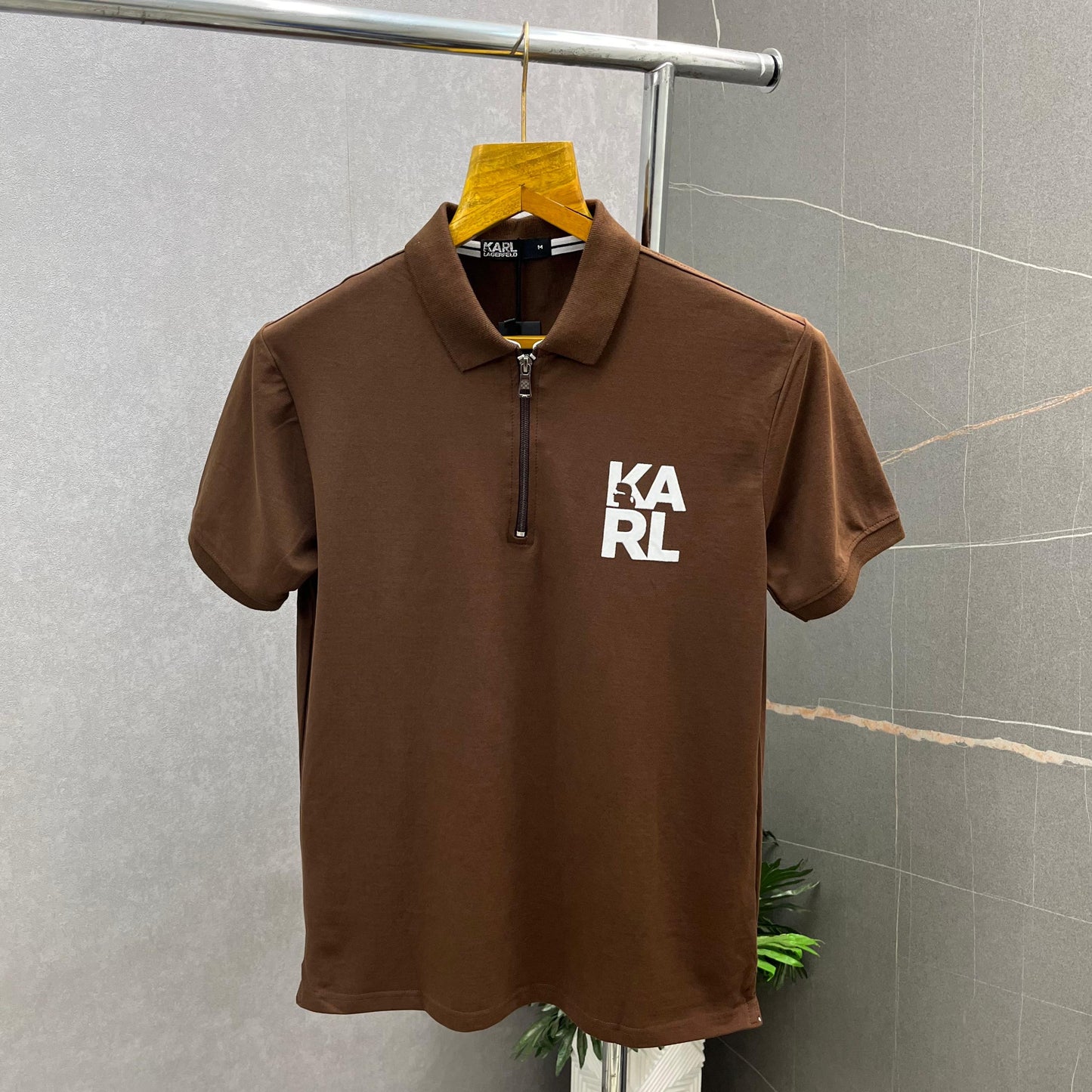 Krl Lagerfeld Polo Neck Tshirts