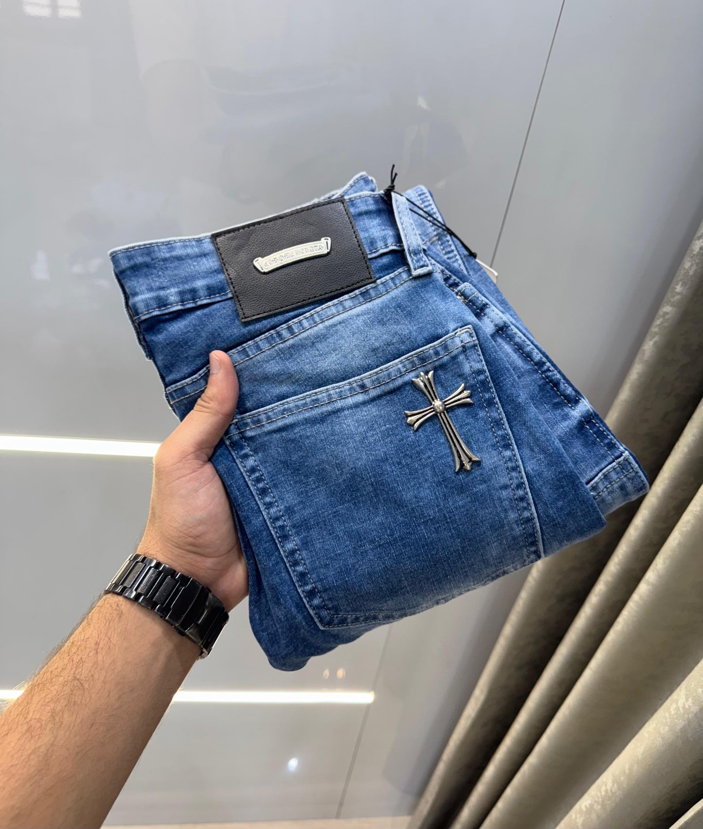 Chrme Heart Hyperflex Denim Jeans