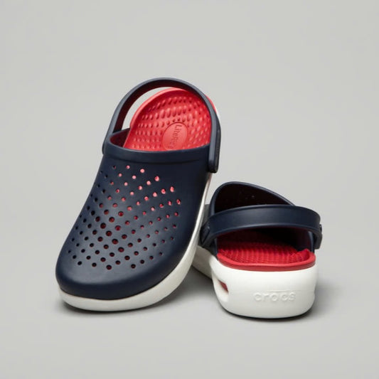 Crocs InMotion Clog Navy Blue Red