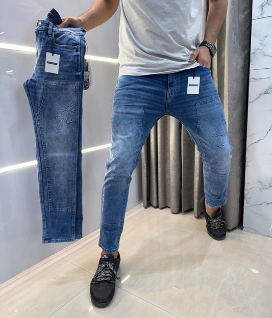 Chrme Heart Hyperflex Denim Jeans