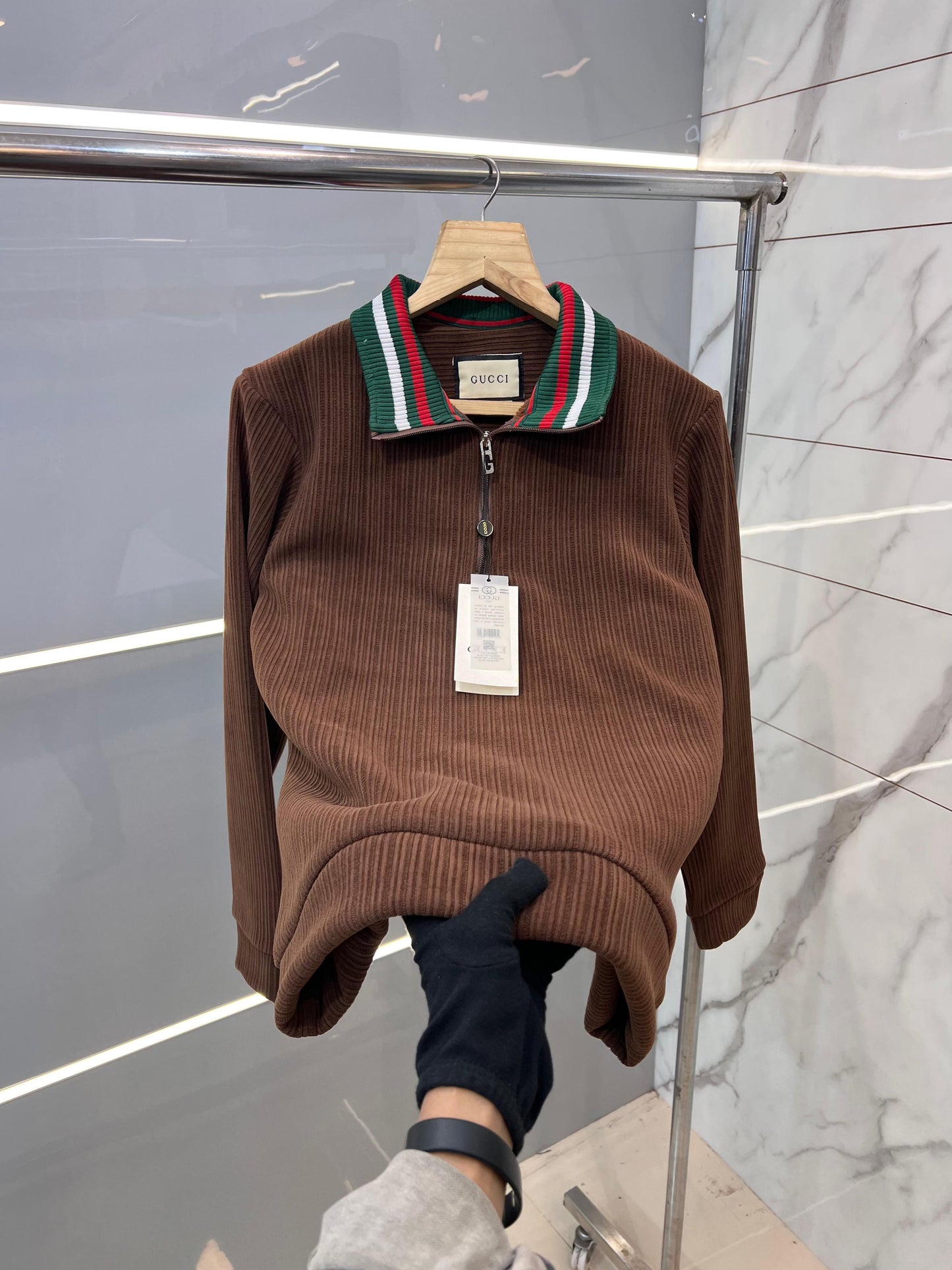 Gcci. Imported Half Zipper