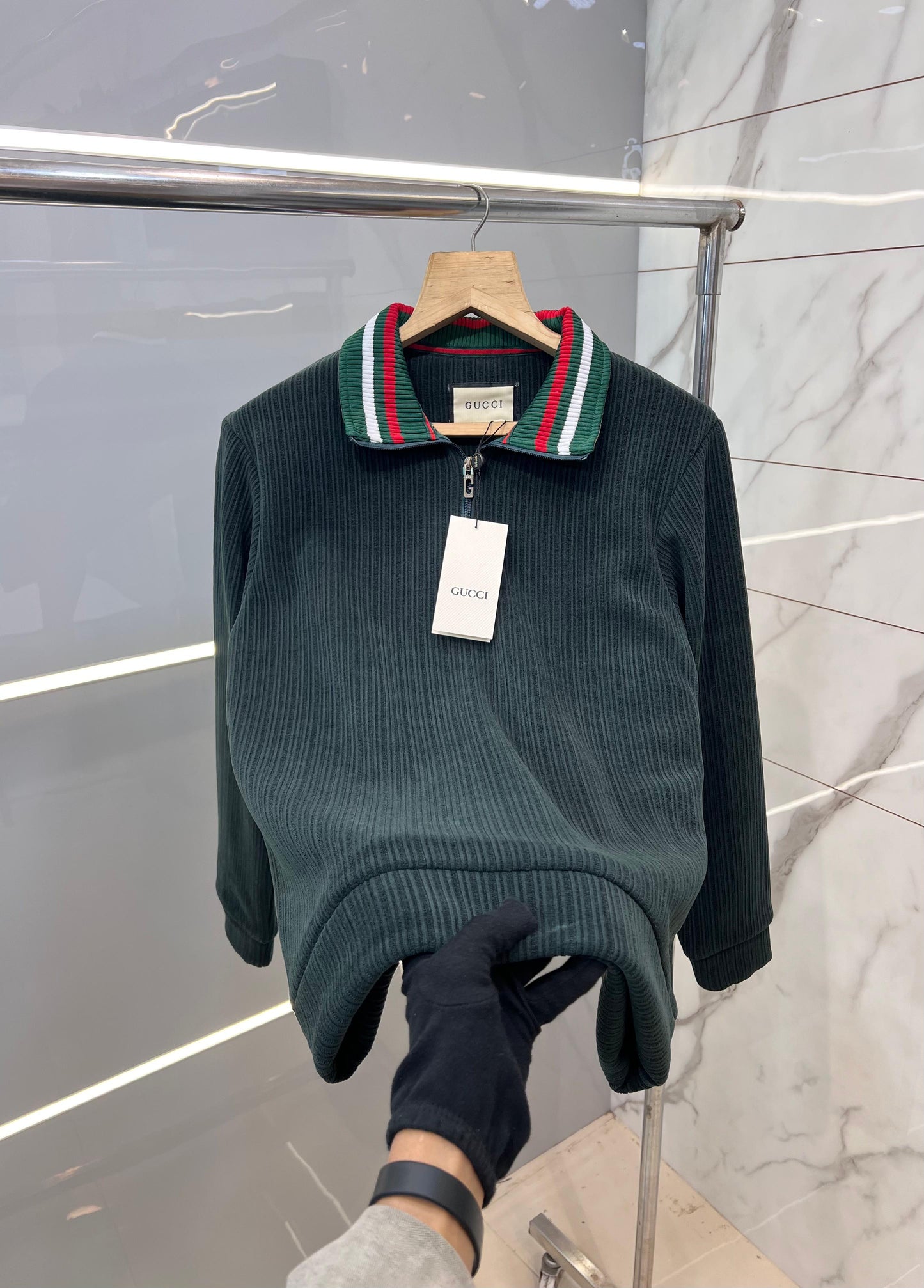 Gcci. Imported Half Zipper