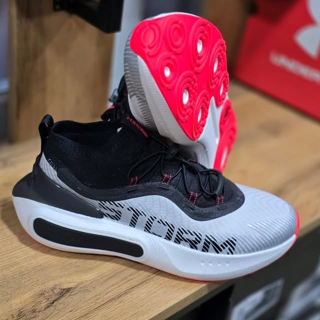 UA Phantom 4 Storm Grey Red