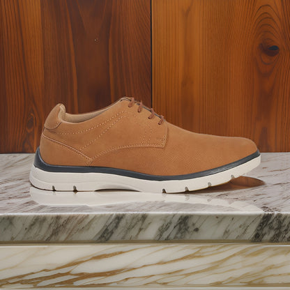 Khaki Brown Formal Sneakers