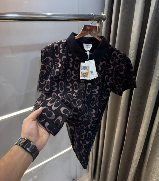 Coac h Black Monogr·aM Imported Premium T-Shirt
