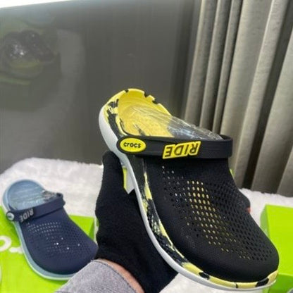 Crocs Lite Ride 360 Black Yellow Multi