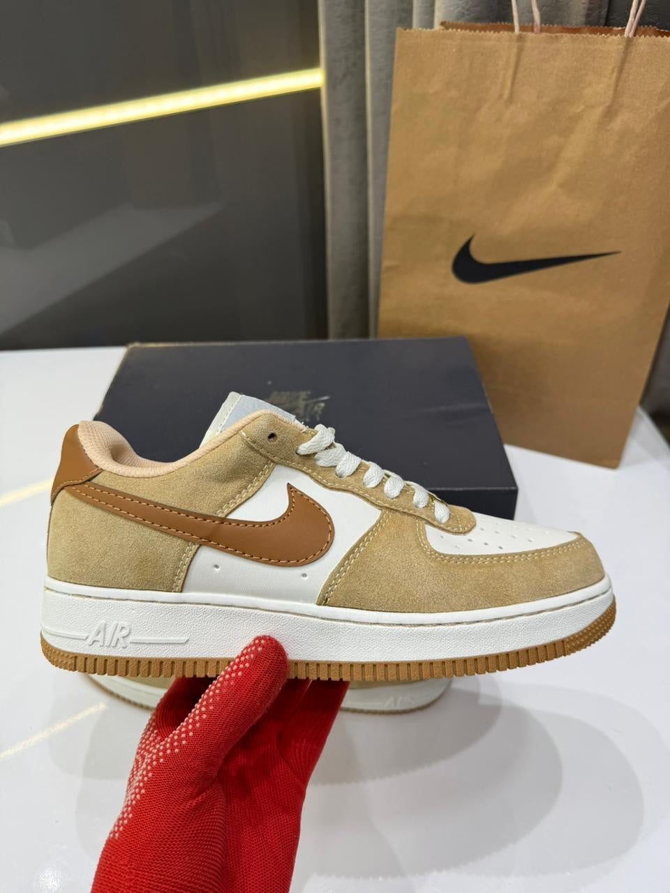 NK. Airforce Low LXX Vachetta Tan