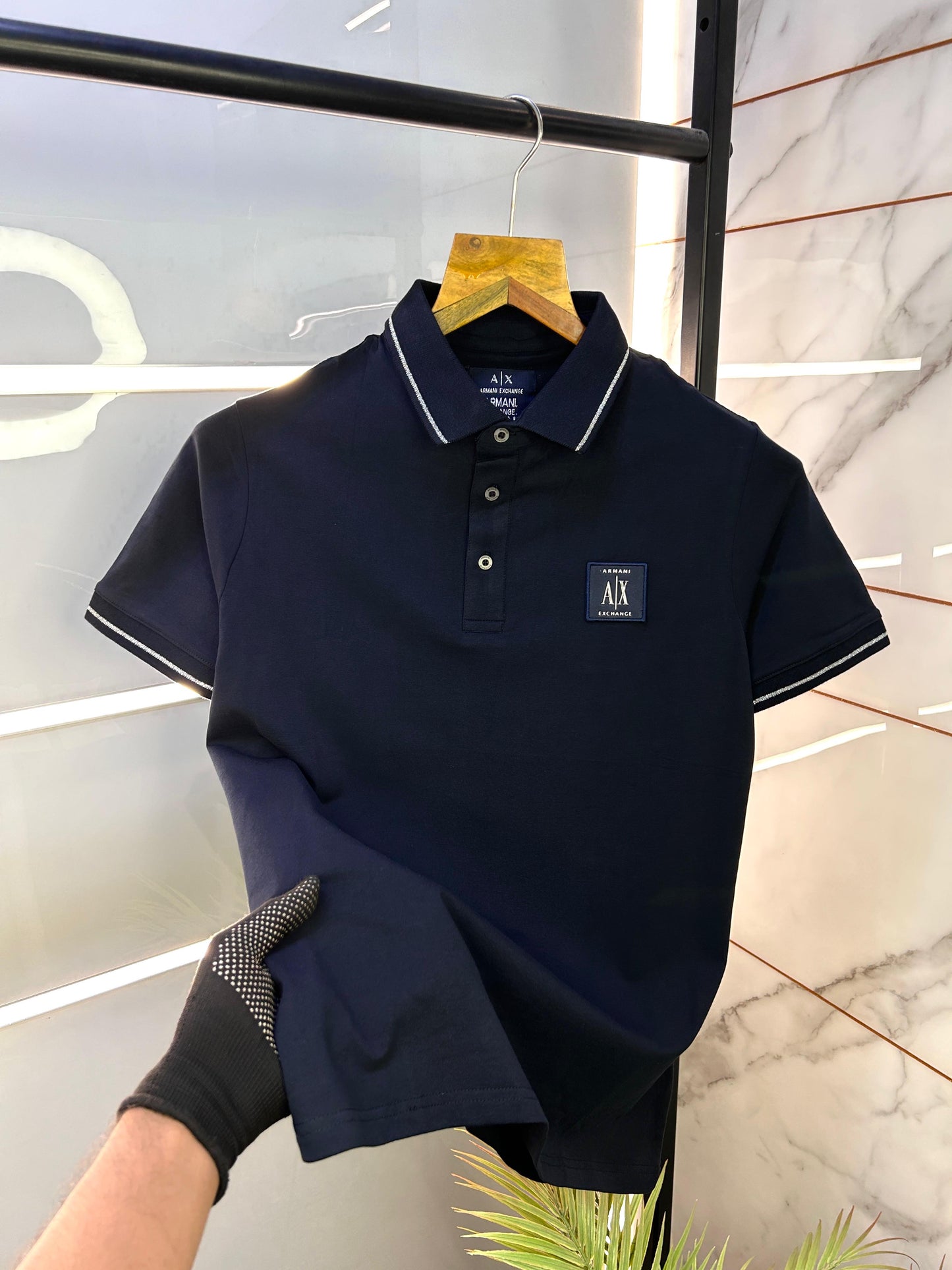 Armni Exchange Polo Neck