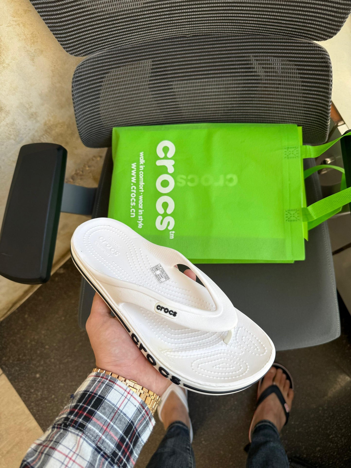Crocs Bayaband Classic Slipper White