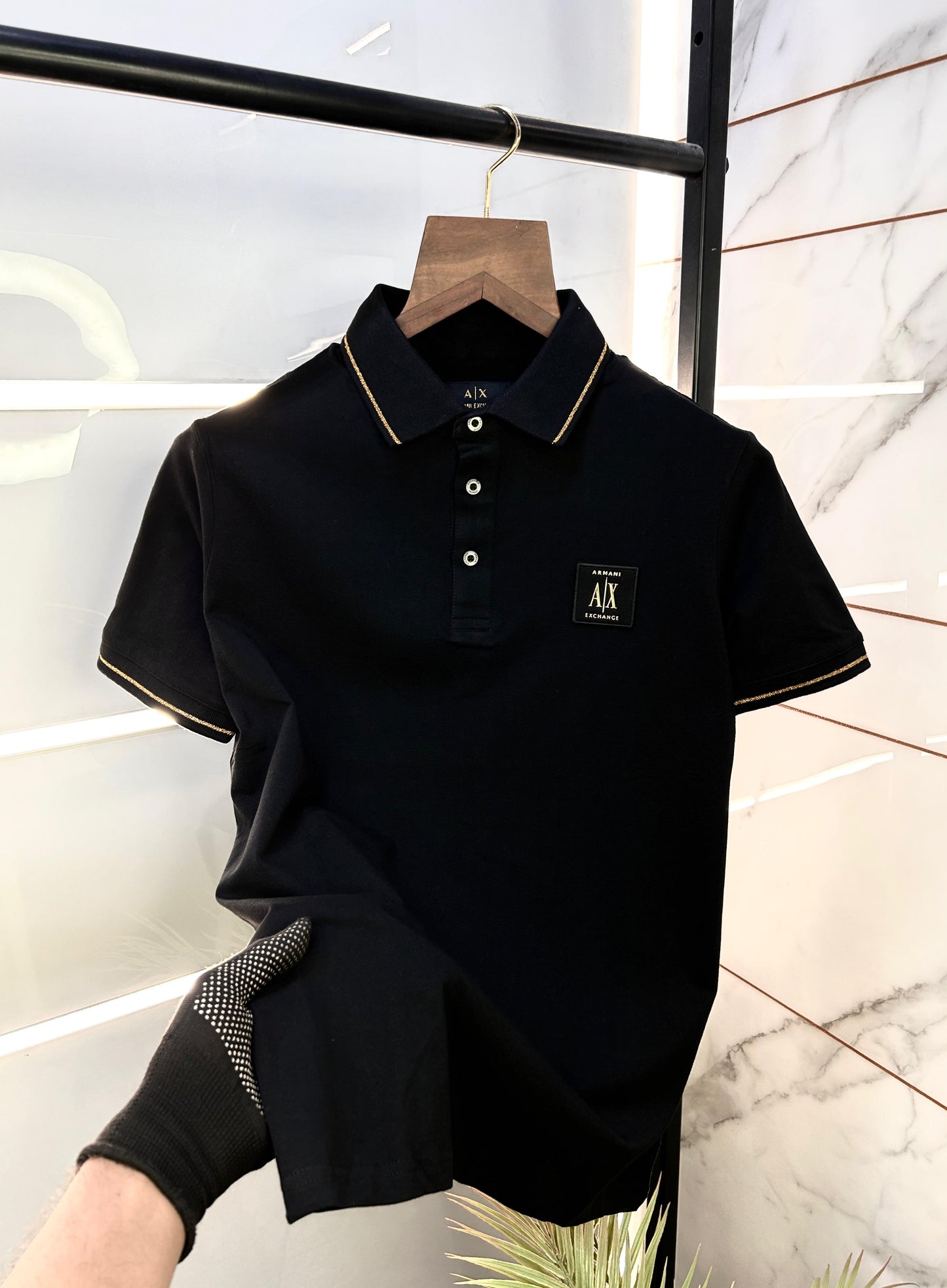Armni Exchange Polo Neck