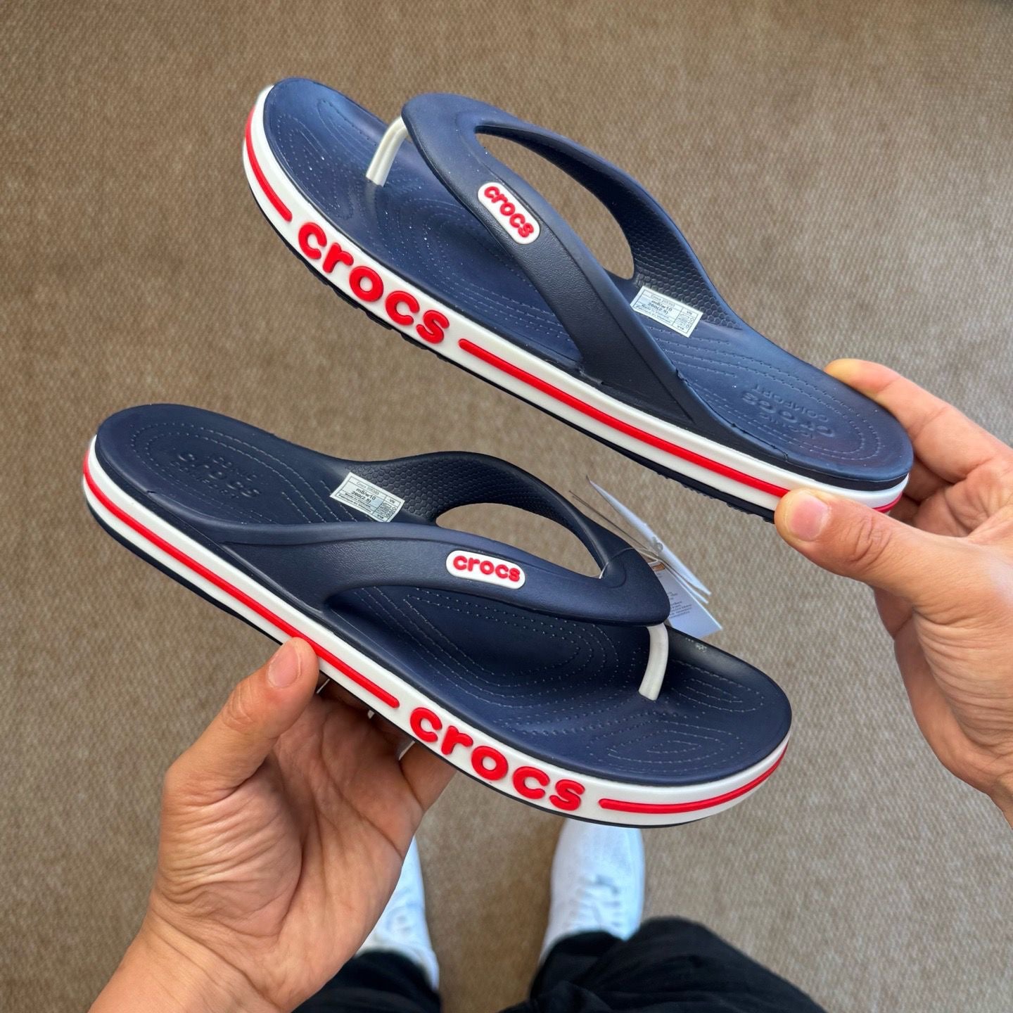 Crocs Bayaband Classic Slipper Navy Blue