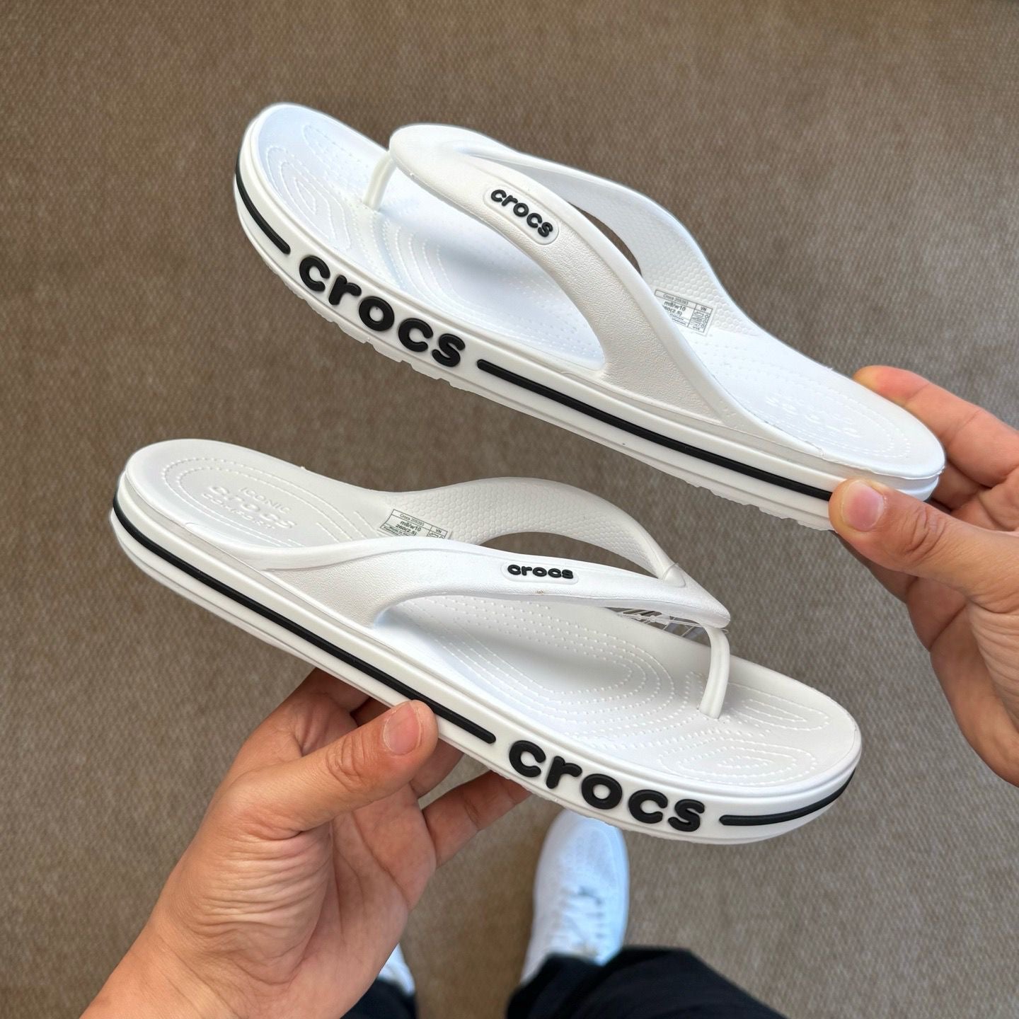 Crocs Bayaband Classic Slipper White