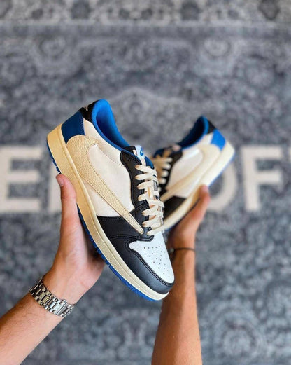 A.Jordan 1 Low x Travis Scott Fragment