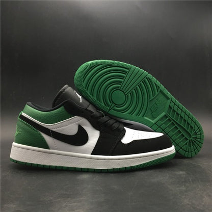 A.Jordan Retro 1 Low ‘Black Mystic Green’