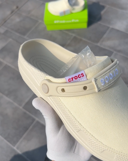 Classic Crafted Cream Casual Wear Clogs