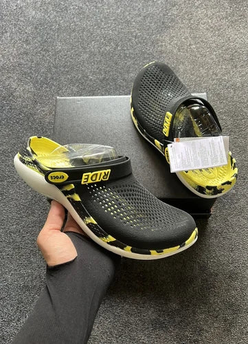 Crocs Lite Ride 360 Black Yellow Multi