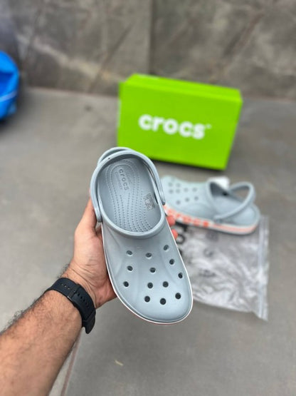 Crocs Bayaband Clog Grey Orange
