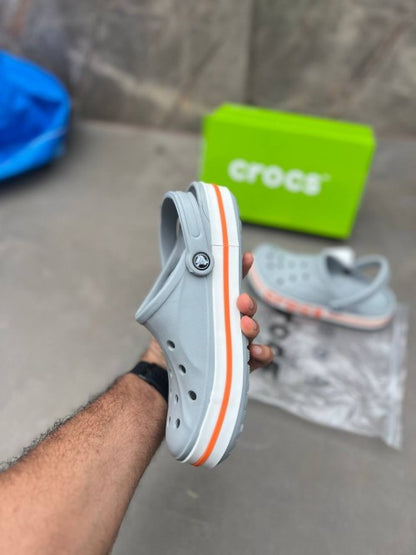 Crocs Bayaband Clog Grey Orange