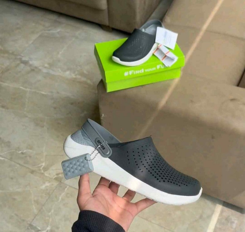 Crocs Lite Ride Grey White