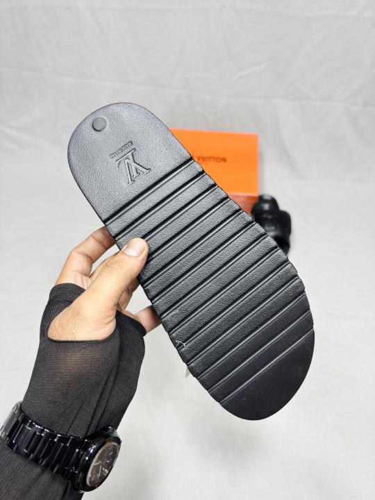 LV Miami Mule Brown Flip Flop