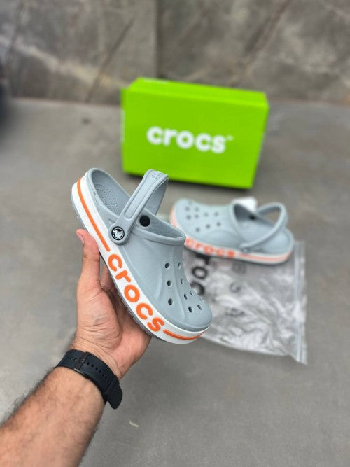 Crocs Bayaband Clog Grey Orange