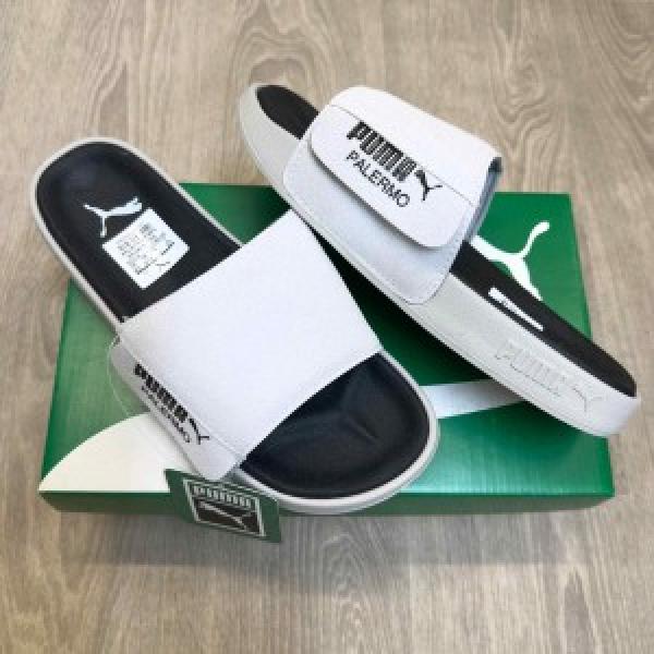 PM.Leadcat Palermo Foil White Slides