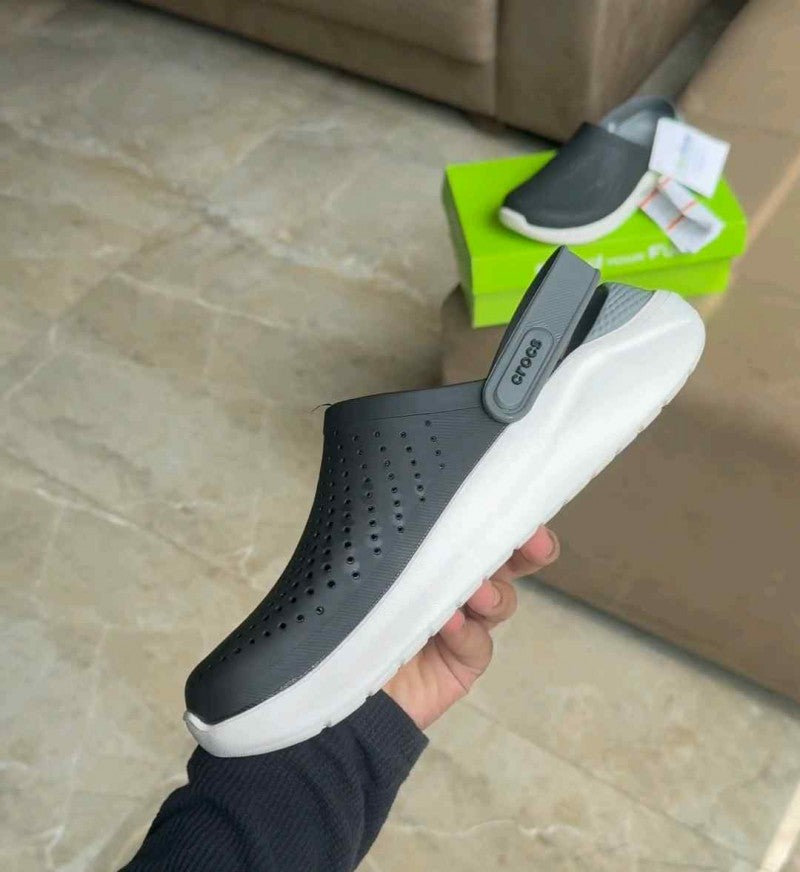 Crocs Lite Ride Grey White