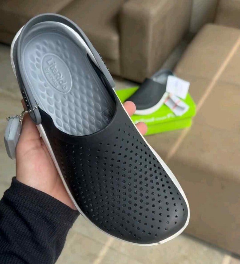 Crocs Lite Ride Grey White
